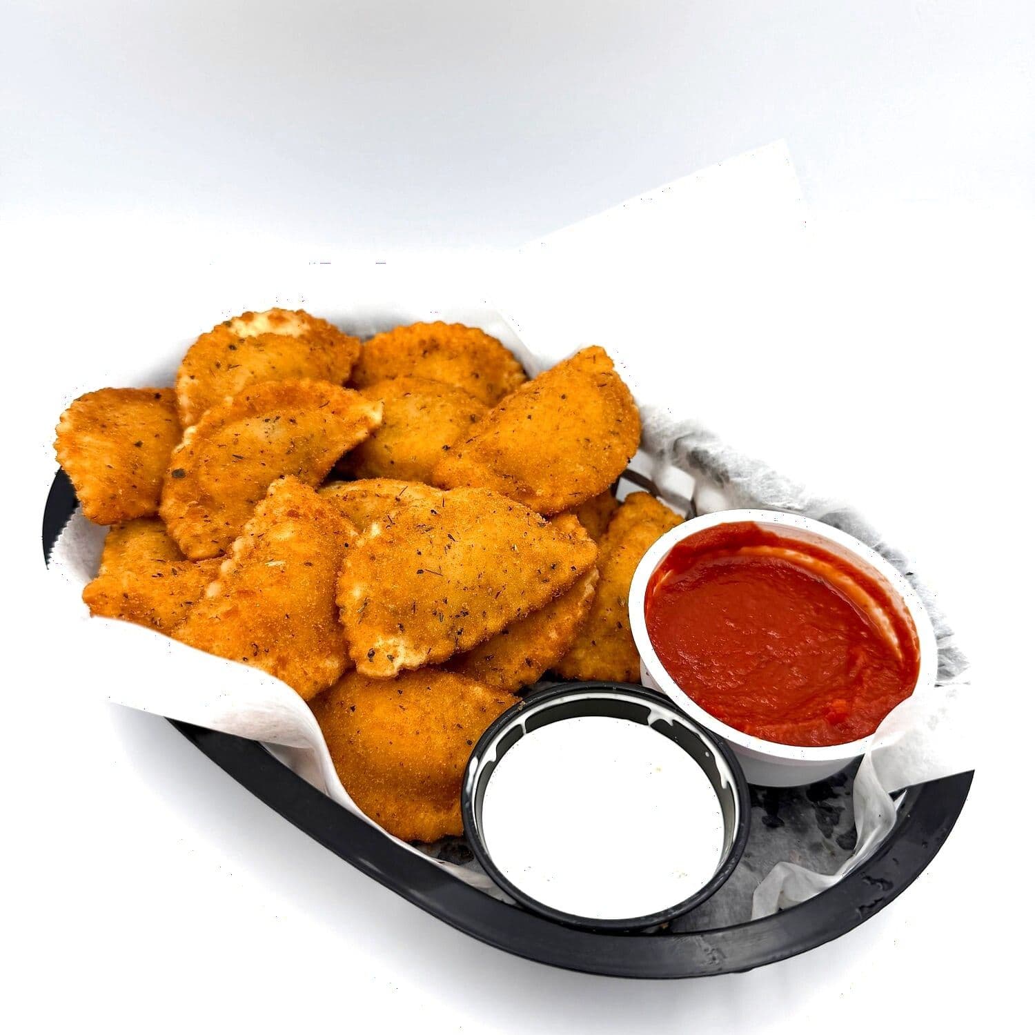 Toasted Ravioli (T-Ravs) at Bullfrog Bar